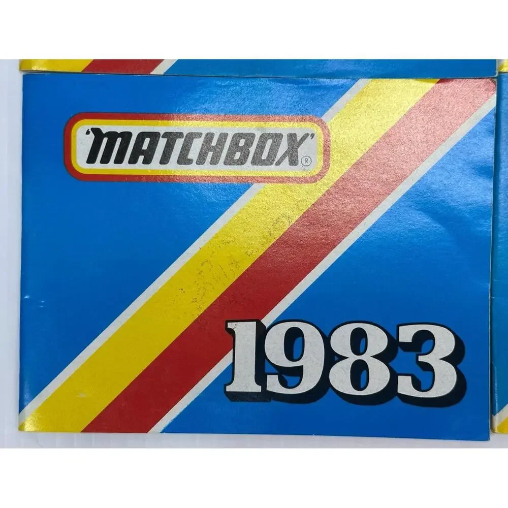 1983 Matchbox Catalog Stamped Harolds Place Inc 2 Different Designs 3 Of Each‎